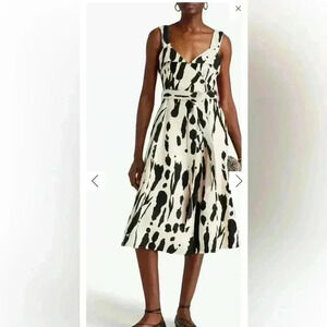 Stine Goya Gina Abstract Print Organic Cotton Dress